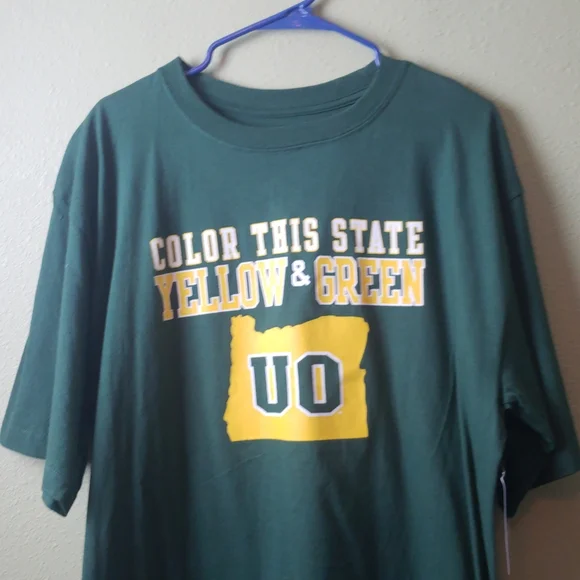 NWT University of Oregon Ducks T-shirt Size XL - Picture 2 of 5